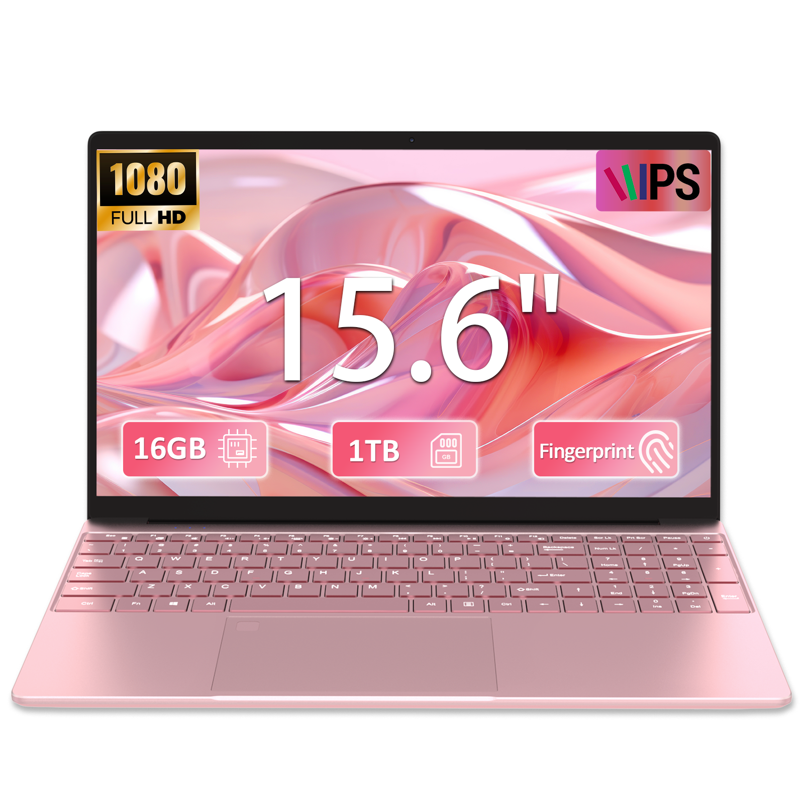 Auusda T152A Business-Laptop – Intel N95 CPU, 32 GB RAM, 1 TB SSD, Silber