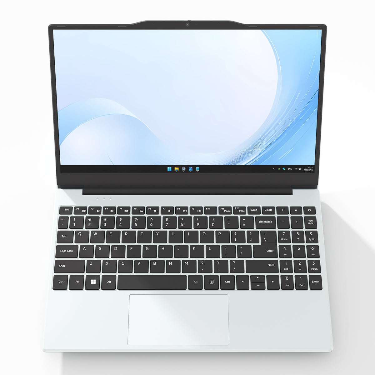 Auusda Laptop Computer, 14.1 Inch, 16GB RAM, 512GB SSD NVMe, Argent