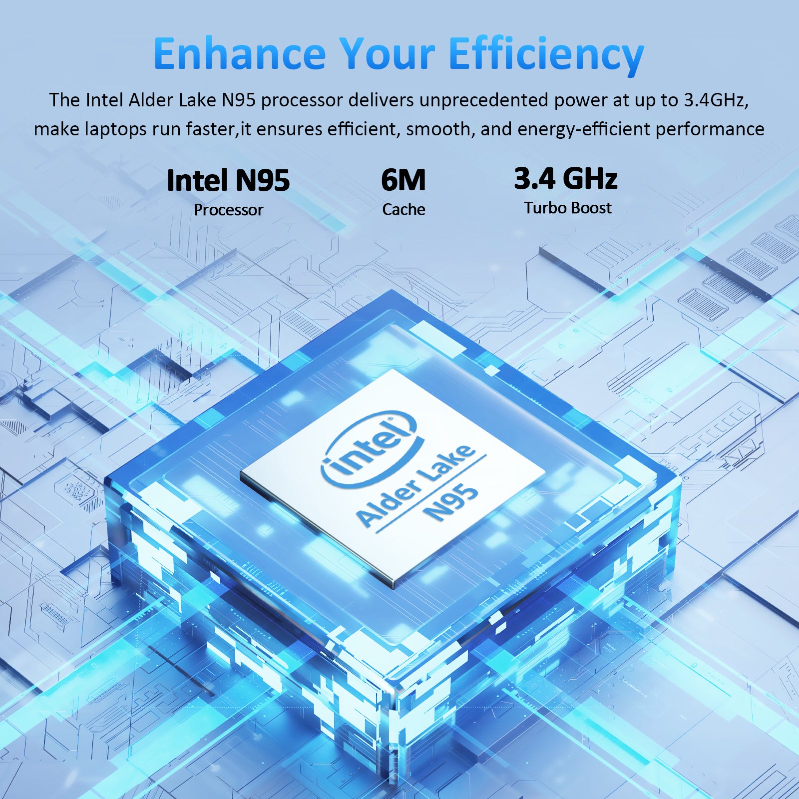 Auusda T152A Laptop-Intel N95,16GB DDR4 RAM 512GB NVMe SSD,Silver