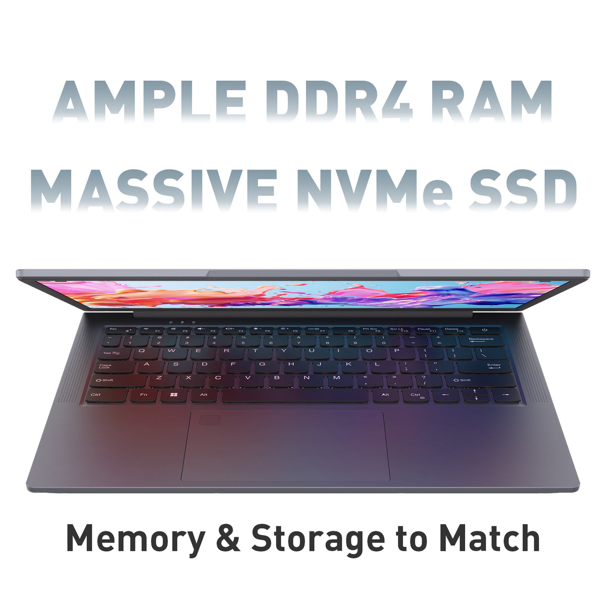 Ordinateur portable professionnel Auusda T152A - Processeur Intel N95, 32 Go de RAM, 1 To de SSD