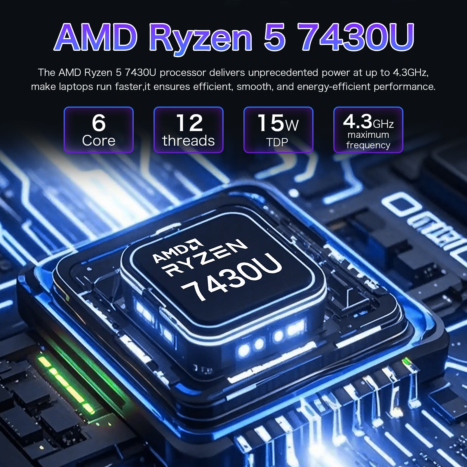 Auusda 16" T160R AMD Ryzen 5 7430U 16GB RAM 1TB SSD,Grey