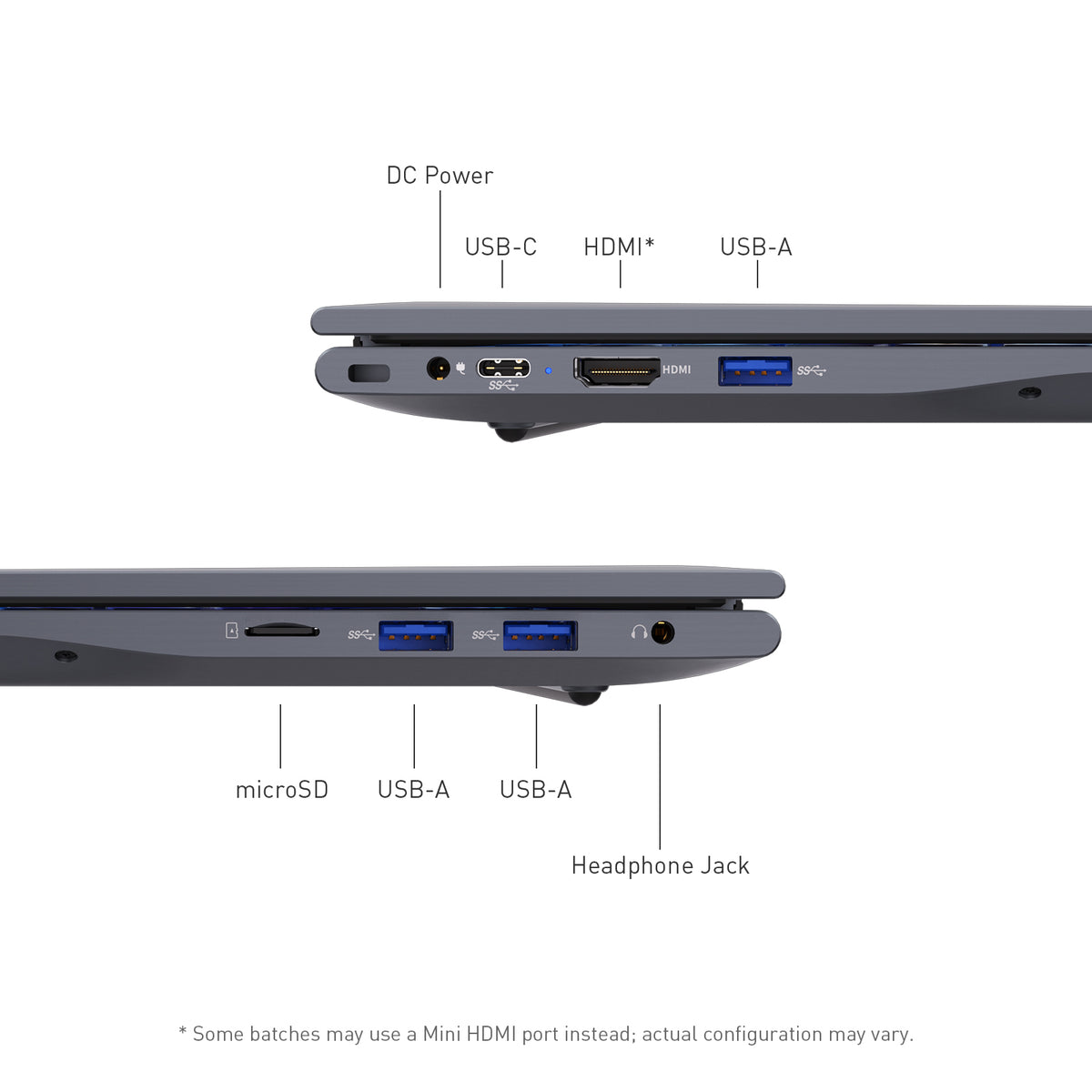Ordinateur portable professionnel Auusda T152A - Processeur Intel N95, 32 Go de RAM, 1 To de SSD
