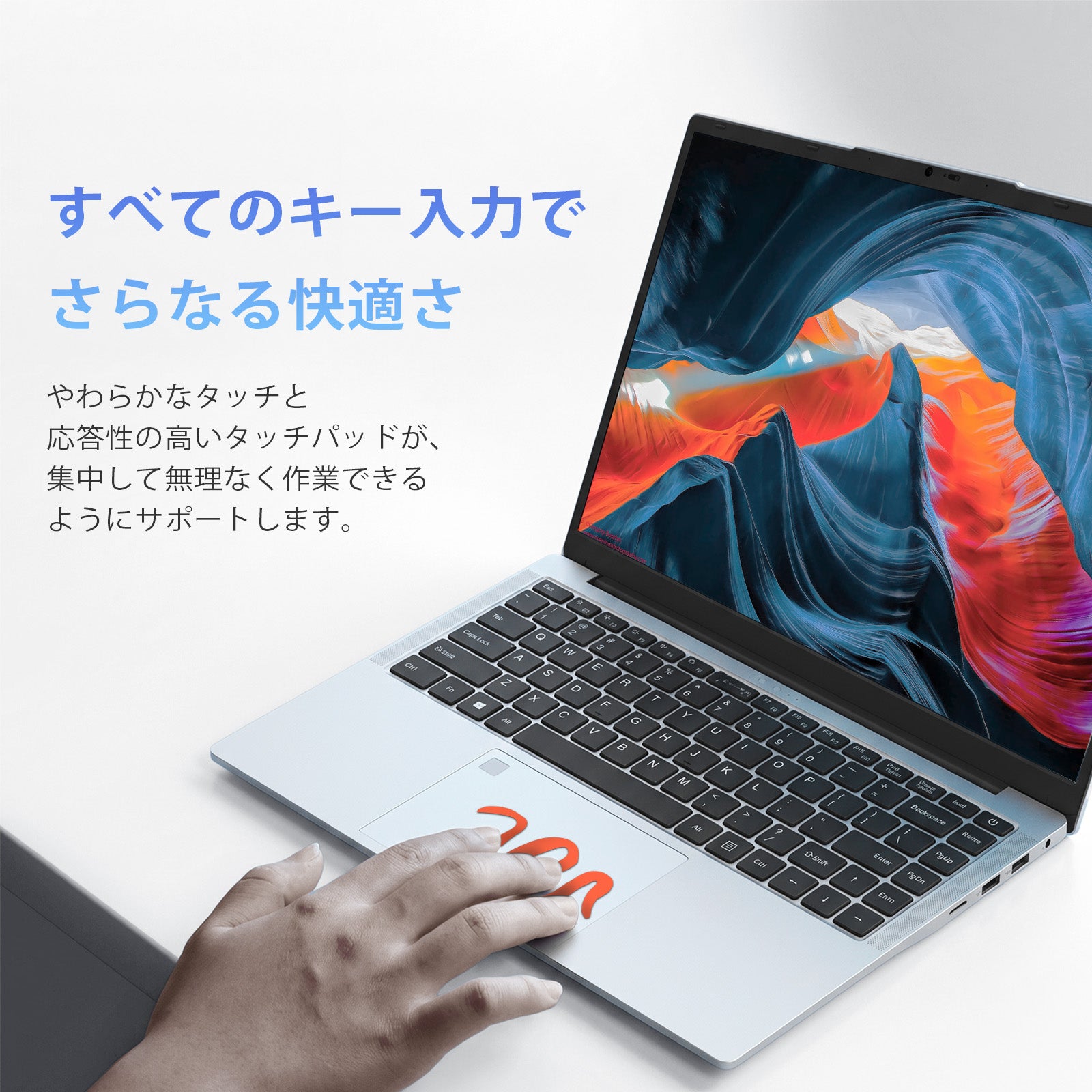 ノートパソコン MS Office 搭載「Athlon 3050E 最大2.8GHz 15.6インチ 6000mAh大容量バッテリー スロット*2 DDR4 32GB 1TB M.2 SSD ノートPC」Win 11 Pro/テンキー付き/WiFi 5/USB 3.0/Type-C(全機能対応)/HDMI/BT 4.2 日本語キーボードフィルム付き 在宅勤務 学生向けノートpc シルバー