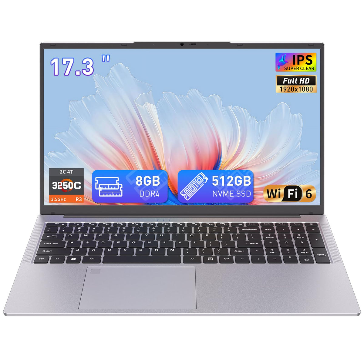Auusda T152A Business-Laptop – Intel N95-CPU, 32 GB RAM, 1 TB SSD