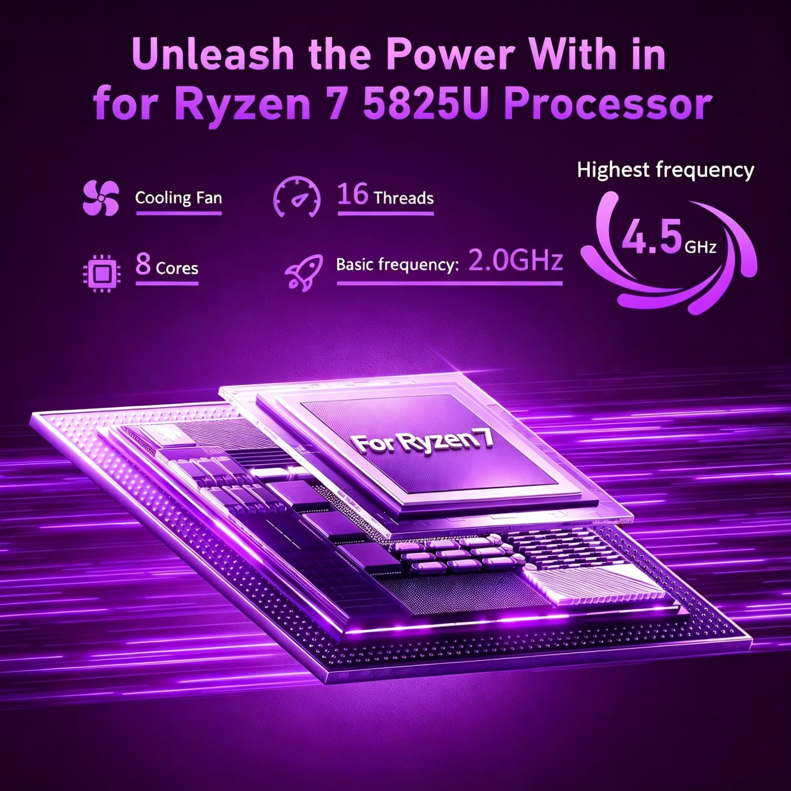 Auusda 15.6'' Laptop for Work & Students for Ryzen 7 5825U (up to 4.5GHz)丨8C16T, Fully Functional USB-C, with Backlit Keyboard, Fingerprint Unlock, Privacy Camera, 32GB RAM, 1TB SSD, Gray