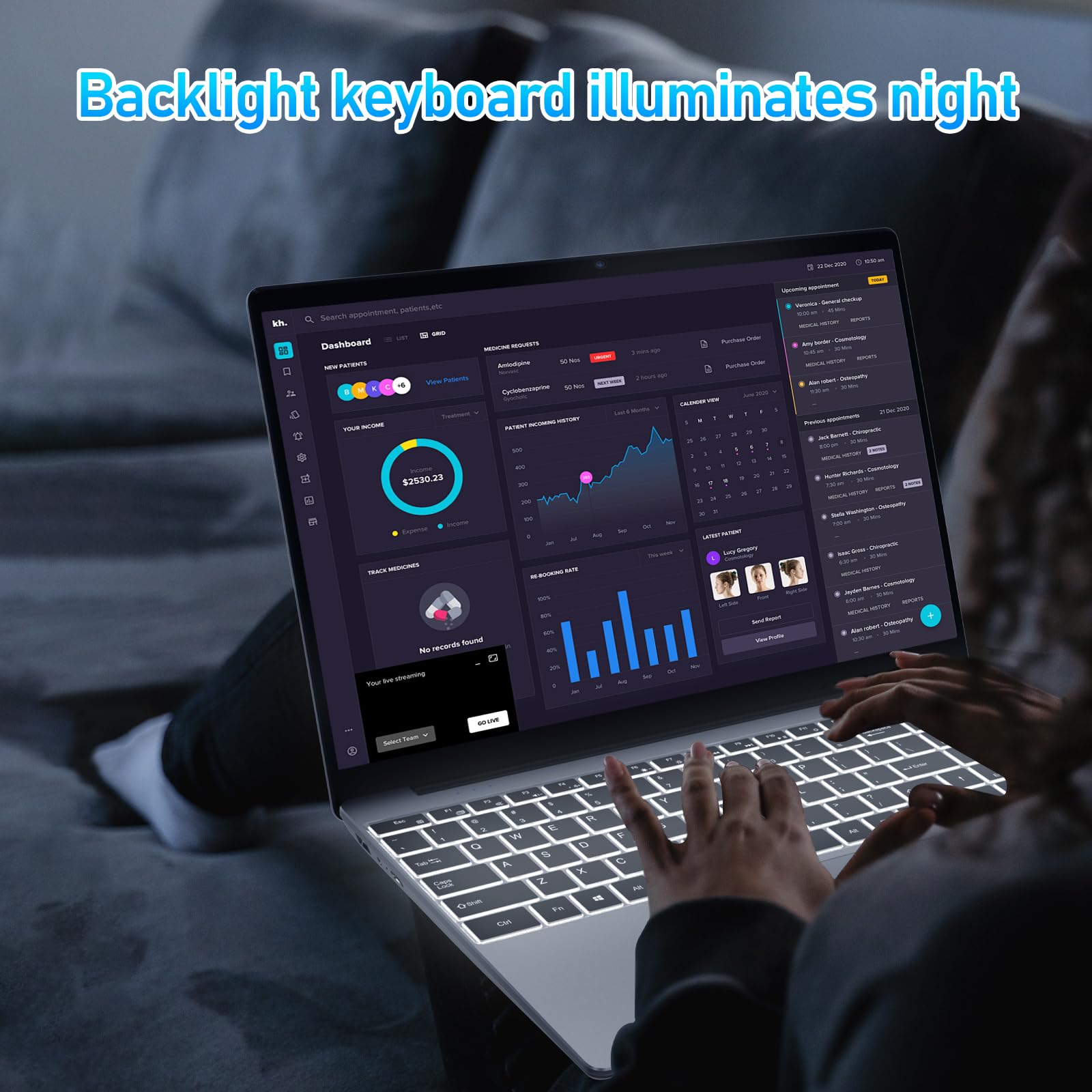 Ordinateur portable professionnel Auusda T152A - Processeur Intel N95, 32 Go de RAM, 1 To de SSD