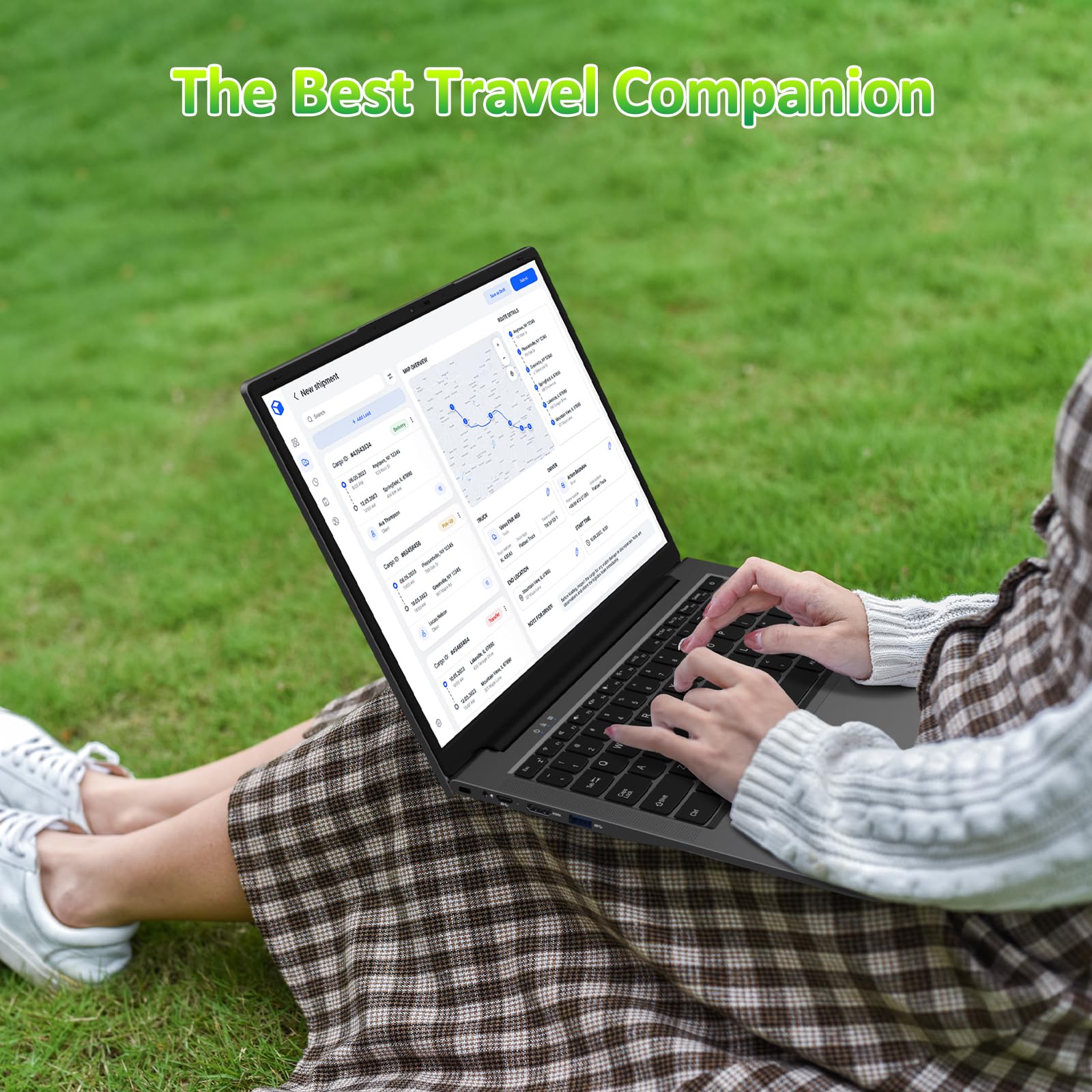 auusda14.1'' Notebook Computer Laptop IPS 2160* 1440 8GB RAM 256GB SSD N5105 Processor with WiFi 5, Bluetooth 5, USB 3.0 Interface *2/ TYPE-C*1(Full Function), Win 11 Pro, with Backlight/ Fingerprint, Grey