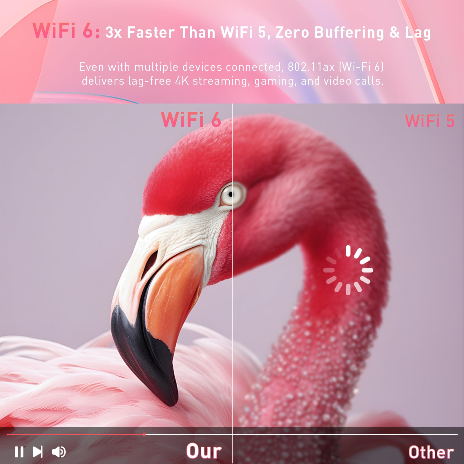 auusda 15.6" Traditional Laptop Computer for Students & Work, Ryzen 3 Processor, Backlit Keyboard, Fingerprint, WiFi 6, BT 5.3, Dual USB Type-C, Win11 Pro, 8GB RAM (Up to 32GB), 512GB NVMe SSD, Pink