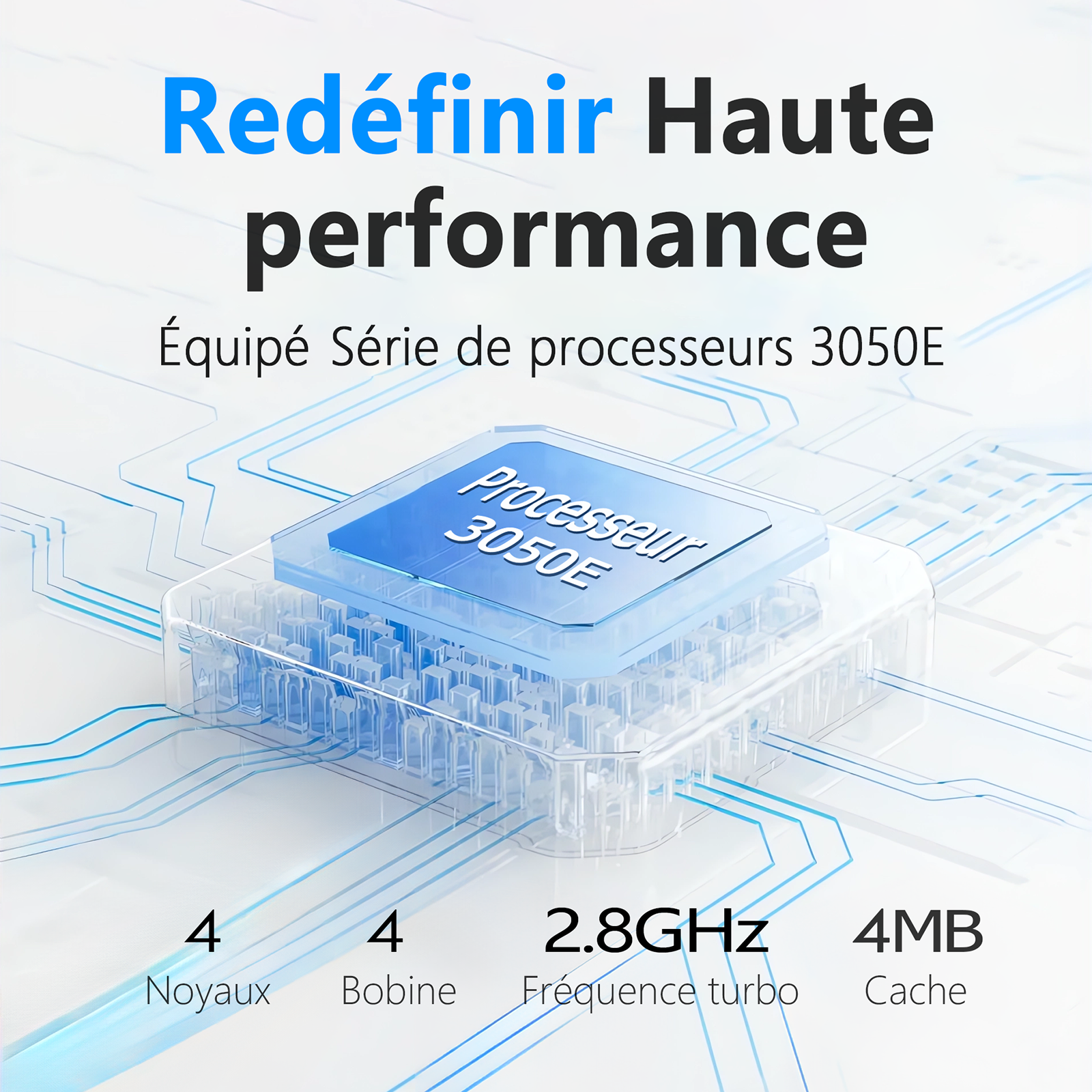 Auusda Ordinateur Portable 15,6 Pouces Full HD, Processeur 3050e, 16 Go RAM, 512 Go SSD, Ultra-Mince, Argenté, Longue Autonomie, Wi-FI/Bluetooth/USB 3.0