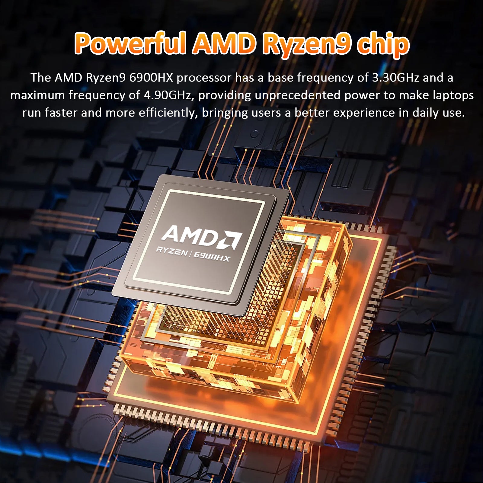 Auusda T159H Gaming laptop - ADM Ryzen™ 9 6900HX 16+1TB