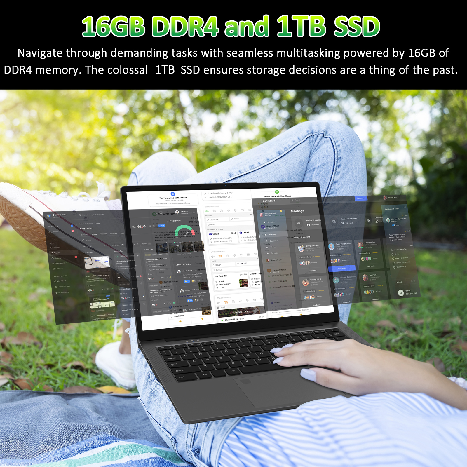 Auusda T140J N5105 16GB DDR4 + 1TB SSD,Grey