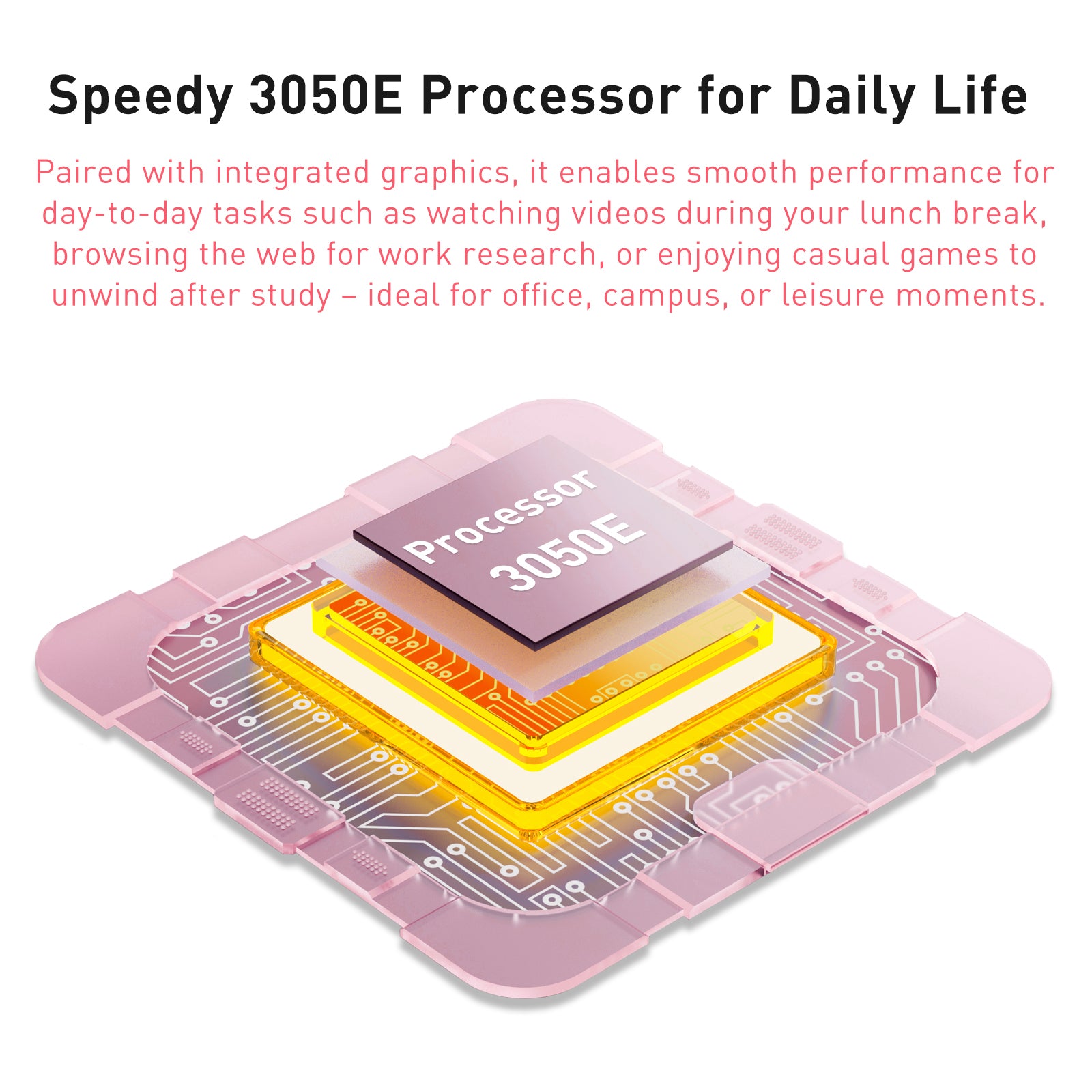 15.6-inch Thin and Light Laptop, IPS Full HD Screen, Athlon Silver 3050E, 32GB DDR4 Memory, 1TB SSD, WiFi 5/USB 3.0/Type-C/HDMI/BT 4.2, Win 11 Pro, Perfect for Work, Study and Entertainment, Pink