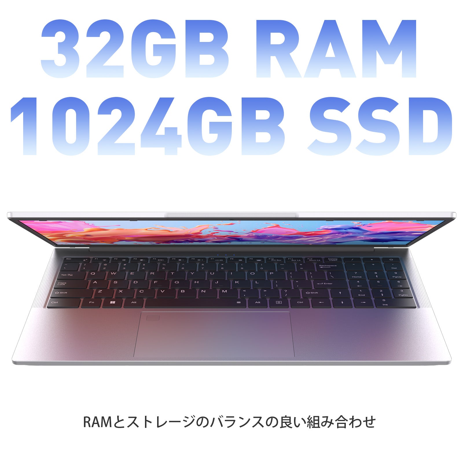 ノートパソコン MS Office 搭載「Athlon 3050E 最大2.8GHz 15.6インチ 6000mAh大容量バッテリー スロット*2 DDR4 32GB 1TB M.2 SSD ノートPC」Win 11 Pro/テンキー付き/WiFi 5/USB 3.0/Type-C（全機能対応）/HDMI/BT 4.2 日本語キーボードフィルム付き 在宅勤務 学生向けノートpc シルバー