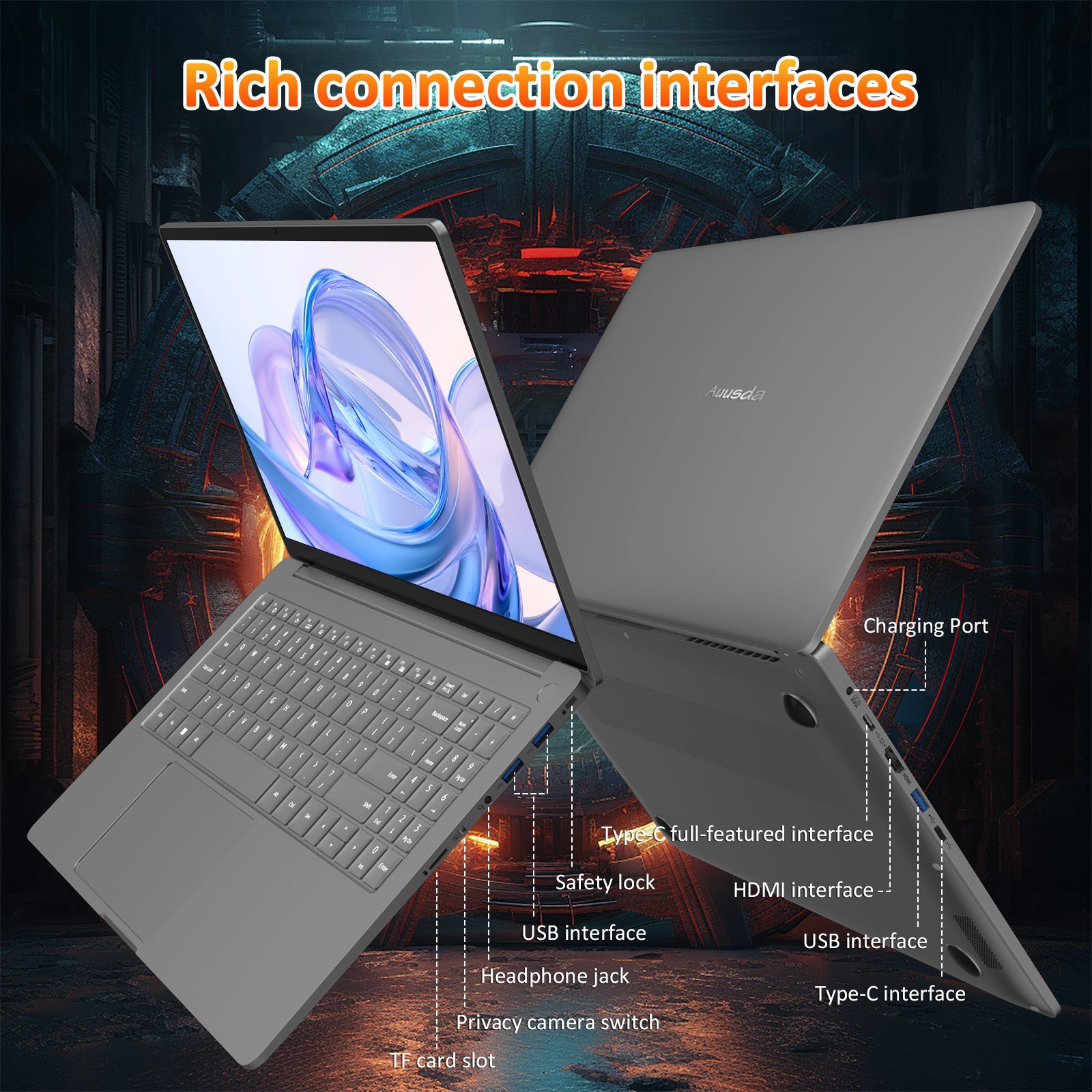 Auusda T159H Gaming laptop - ADM Ryzen™ 9 6900HX 32+2TB