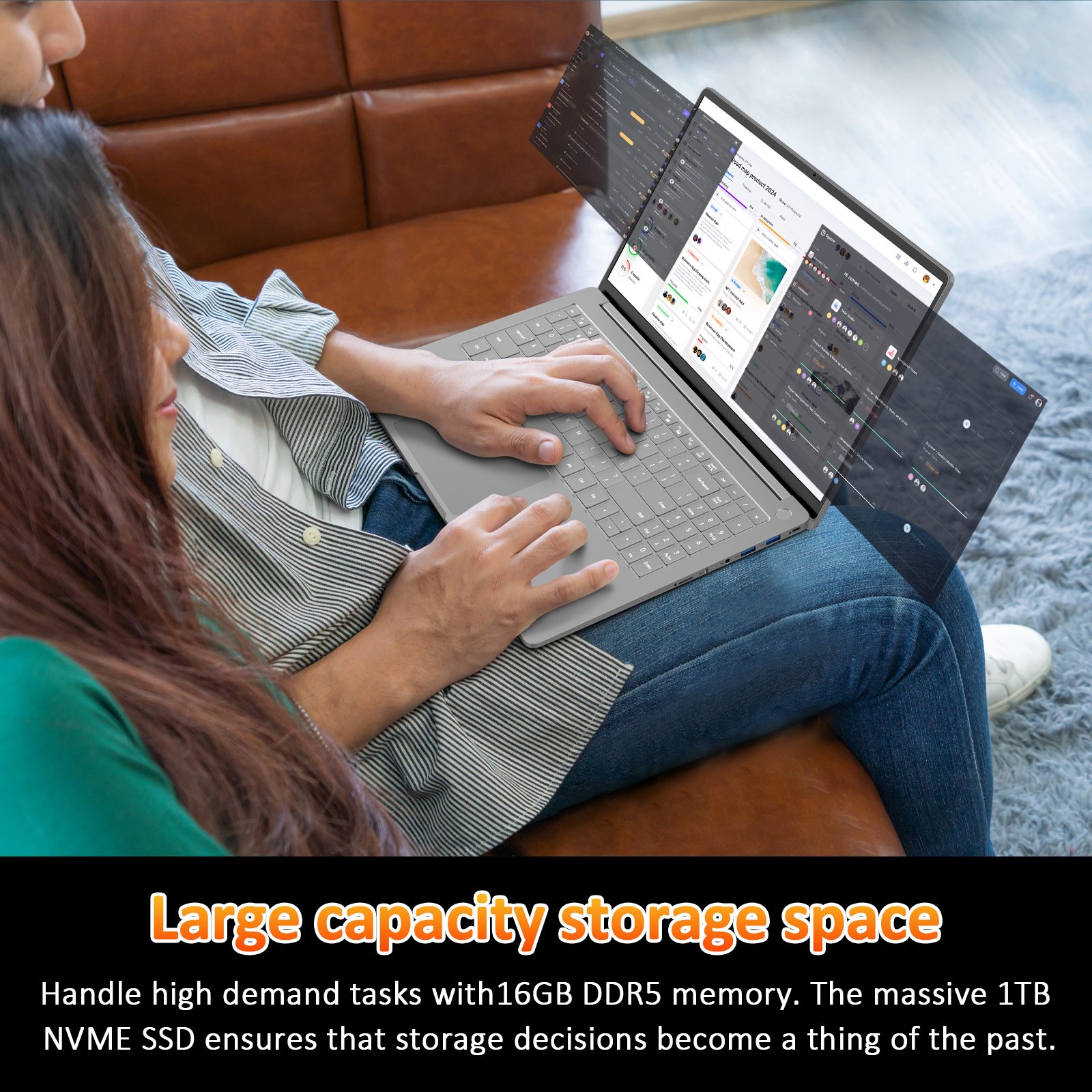 Auusda T159H Gaming laptop - ADM Ryzen™ 9 6900HX 16+1TB