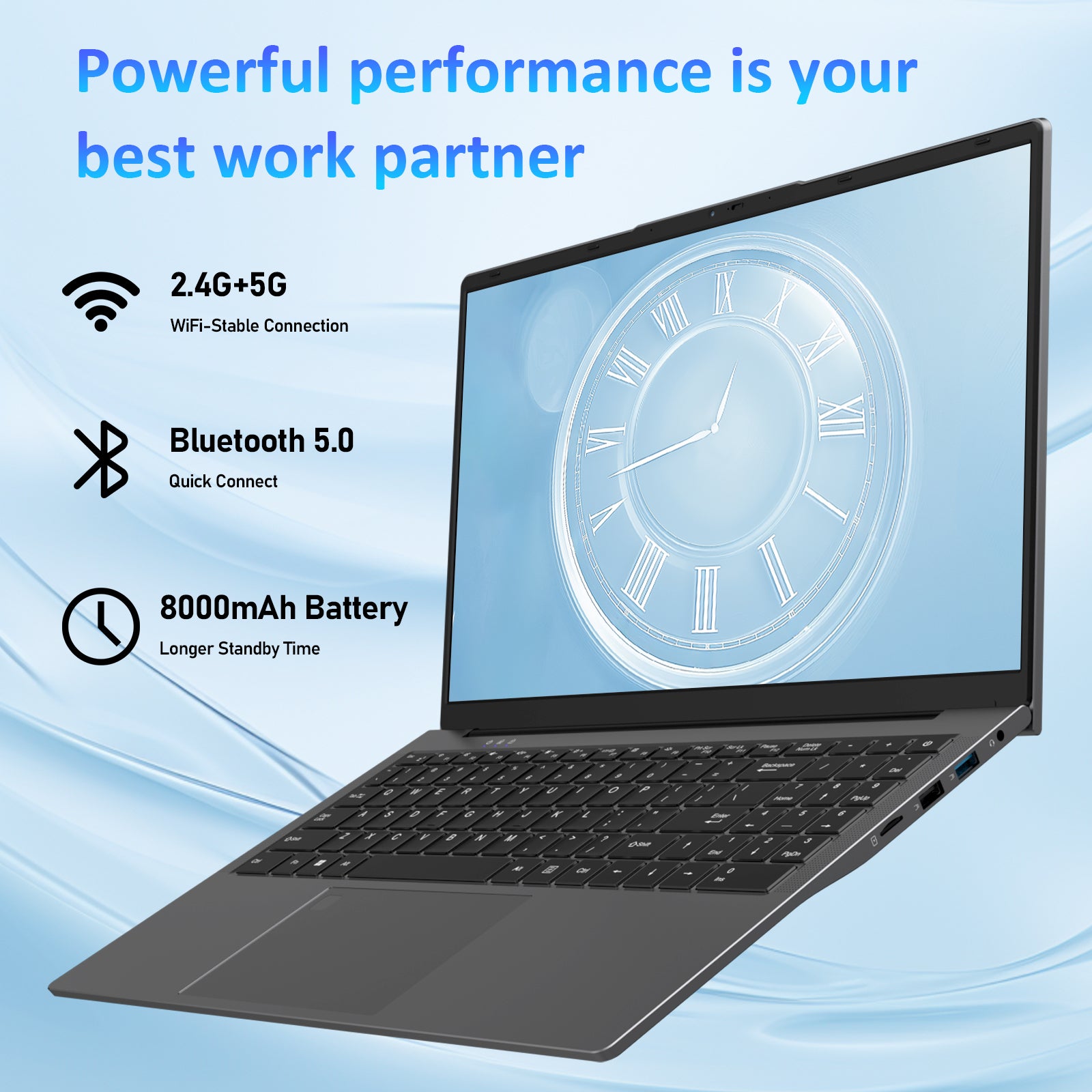 Auusda T156A Intel N95, 16GB +512GB Powerful performance is your best work partner