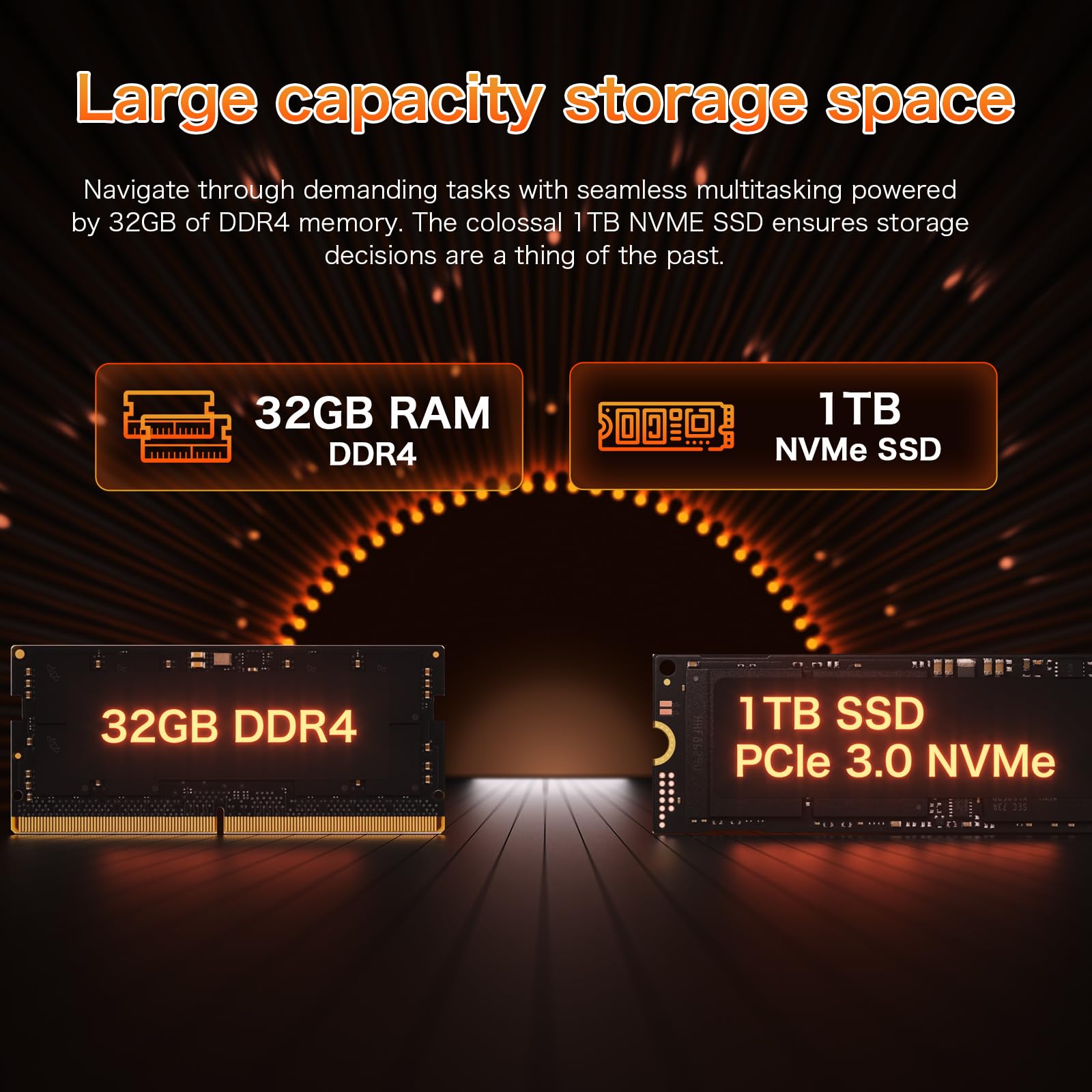 Auusda 16'' Laptop for Business & Students for Ryzen 7 4800H (up to 4.2GHz)丨Privacy camera, Wifi 6, BT5.3, USB 3.0*2, HDMI, Type-C*2, with Backlit Keyboard, Fingerprint Unlock, 32GB RAM, 1TB SSD, Gray